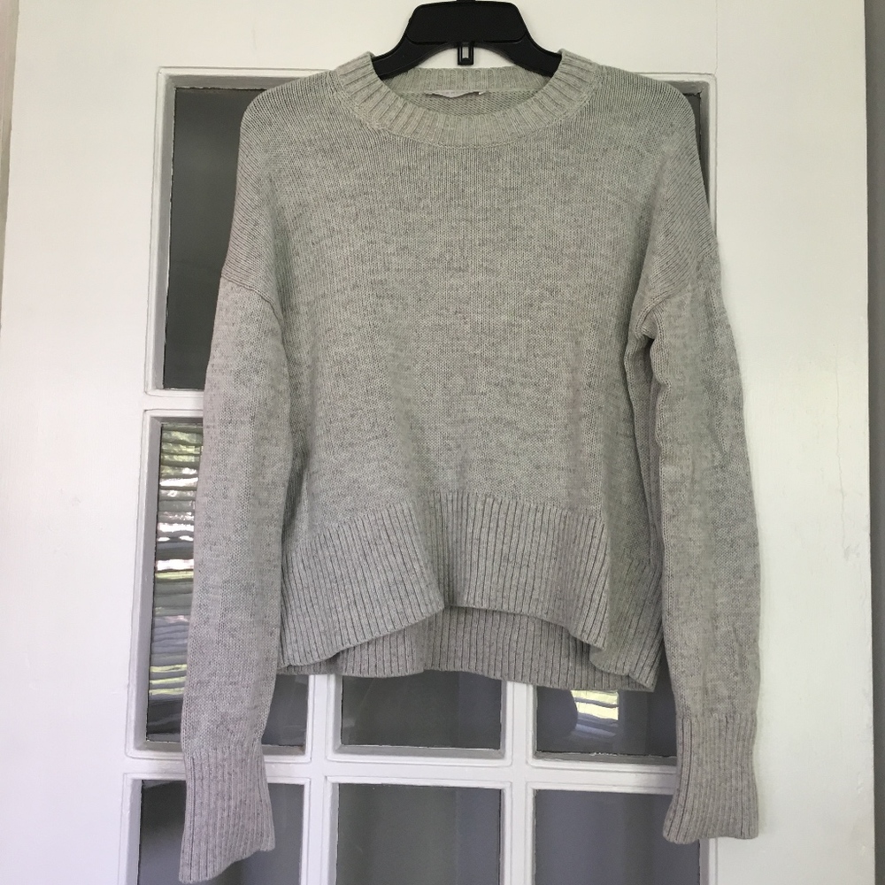 Heather Grey Everlane Sweater